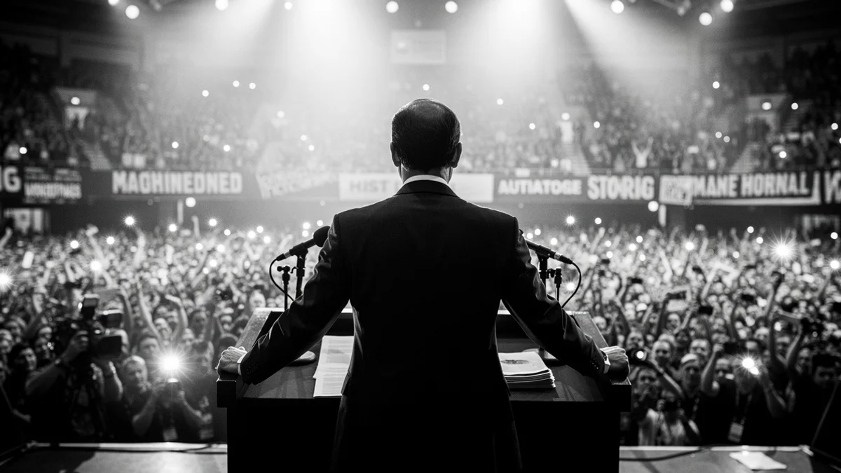 Illustration for Shah's Drug Promise: A Political Speech Backfire