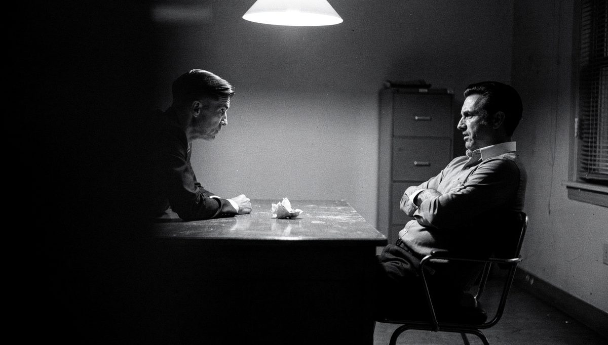Two colleagues in tense difficult conversations mistake moment