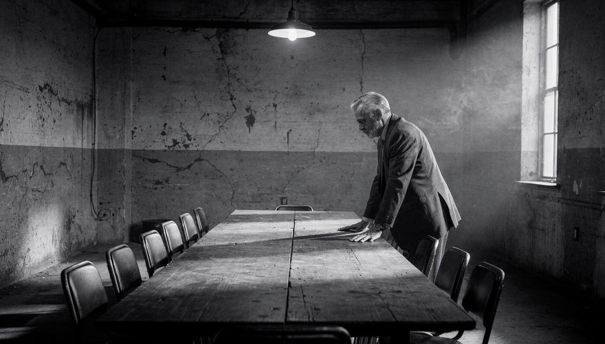 Leader standing with straight posture demonstrating vocal authority leadership presence