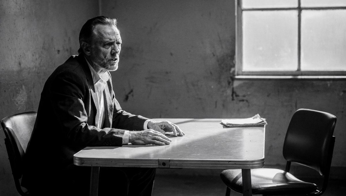 Man at negotiation table, amygdala hijacking anchoring pressure moment