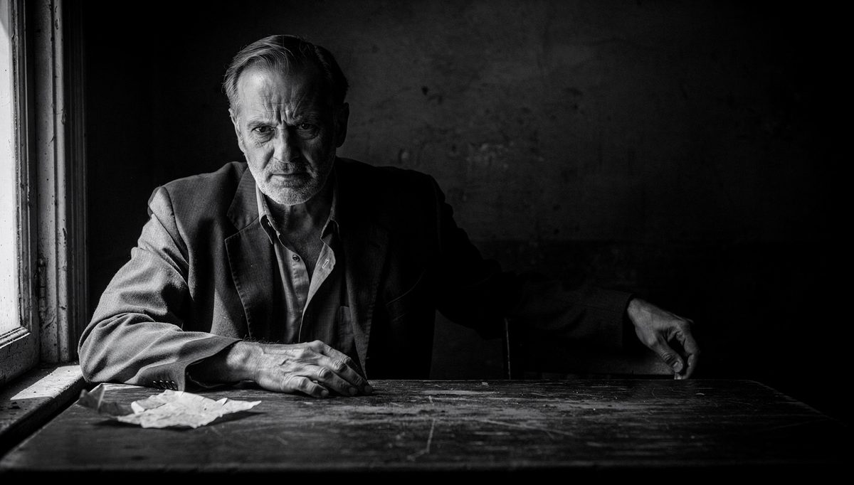 Man pausing in stillness to practice H.E.A.R.T. method emotional control