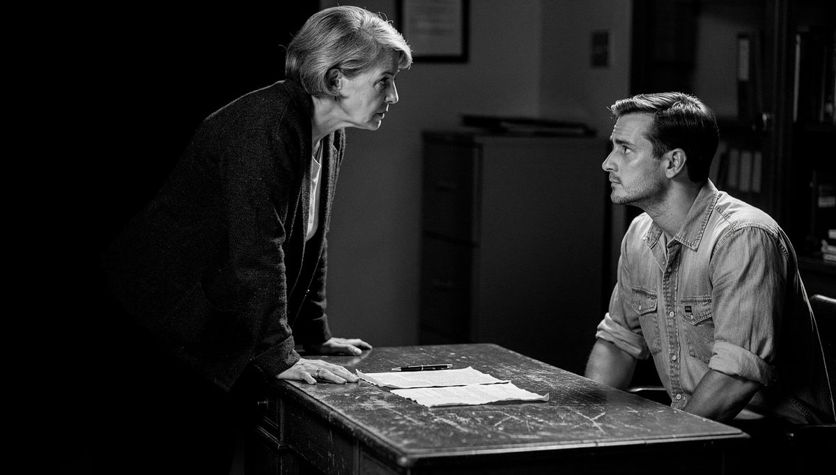 Manager giving direct in-the-moment feedback to correct employee behavior