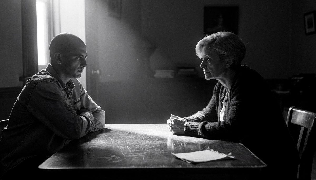 Two colleagues in tense give feedback personally conversation