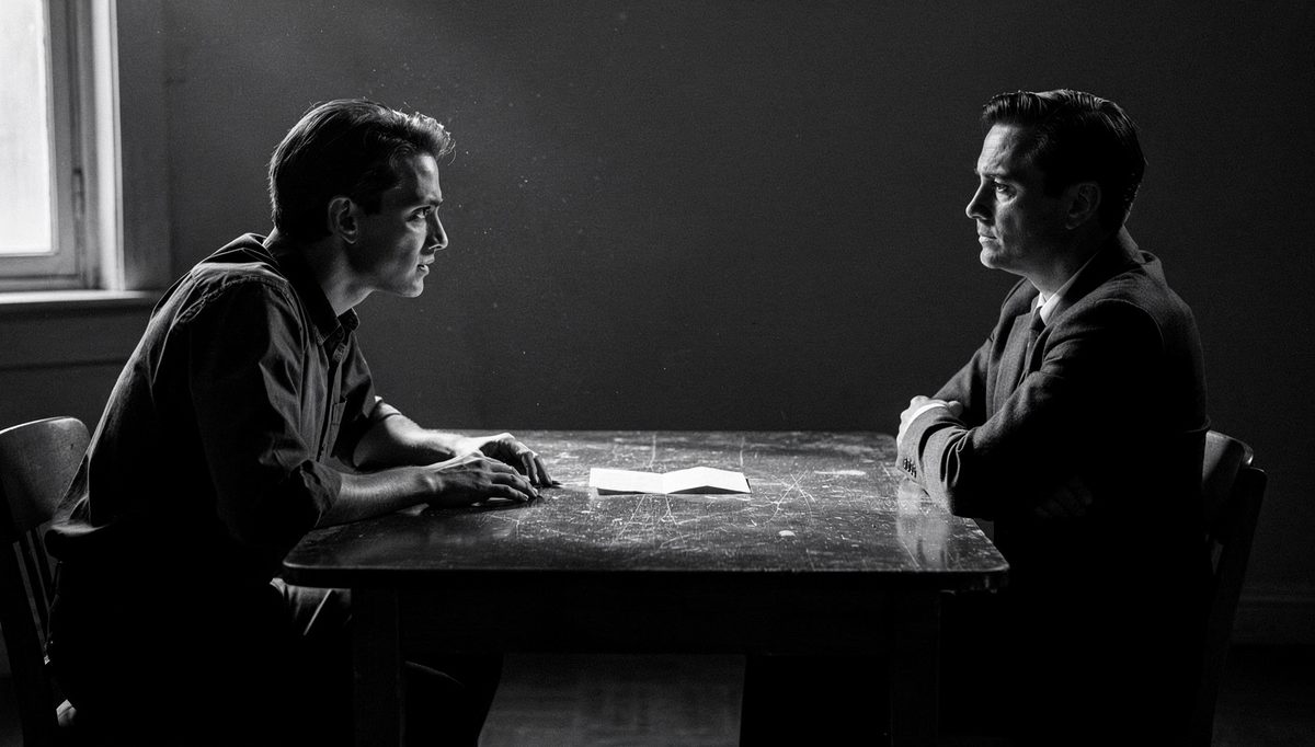 Two people facing each other before a difficult conversation expectations talk