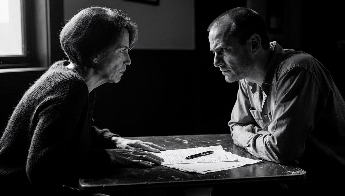 Two colleagues in a difficult conversation about communication style