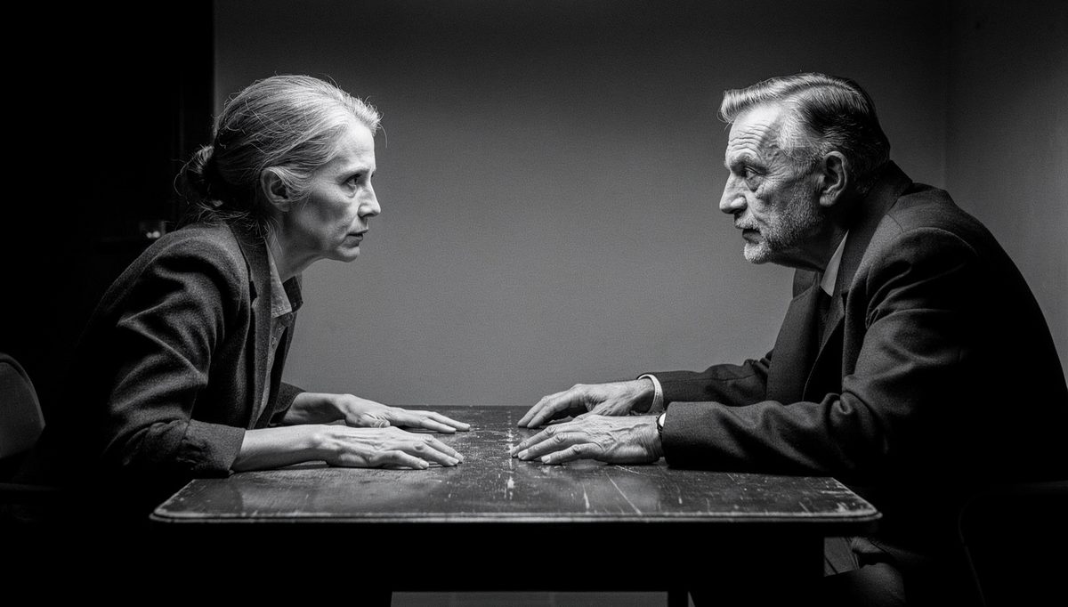 Two colleagues in a difficult conversation employee skills discussion