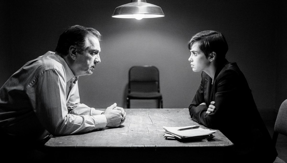 Mediator in private caucus session resolving conflict strategically
