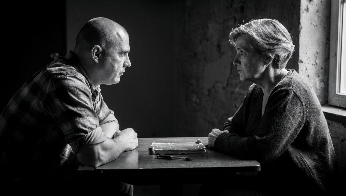 Two colleagues in tense repair conversation using B.R.I.D.G.E. method