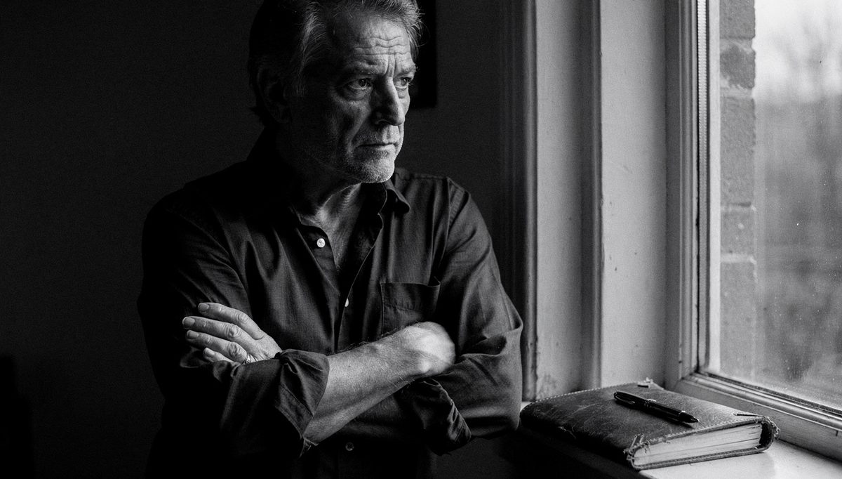 Older leader at window reflecting on scripts-to-principles progression