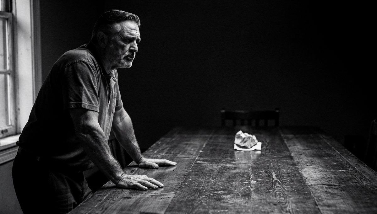 Leader at empty table, transparency strengthens a leader's message