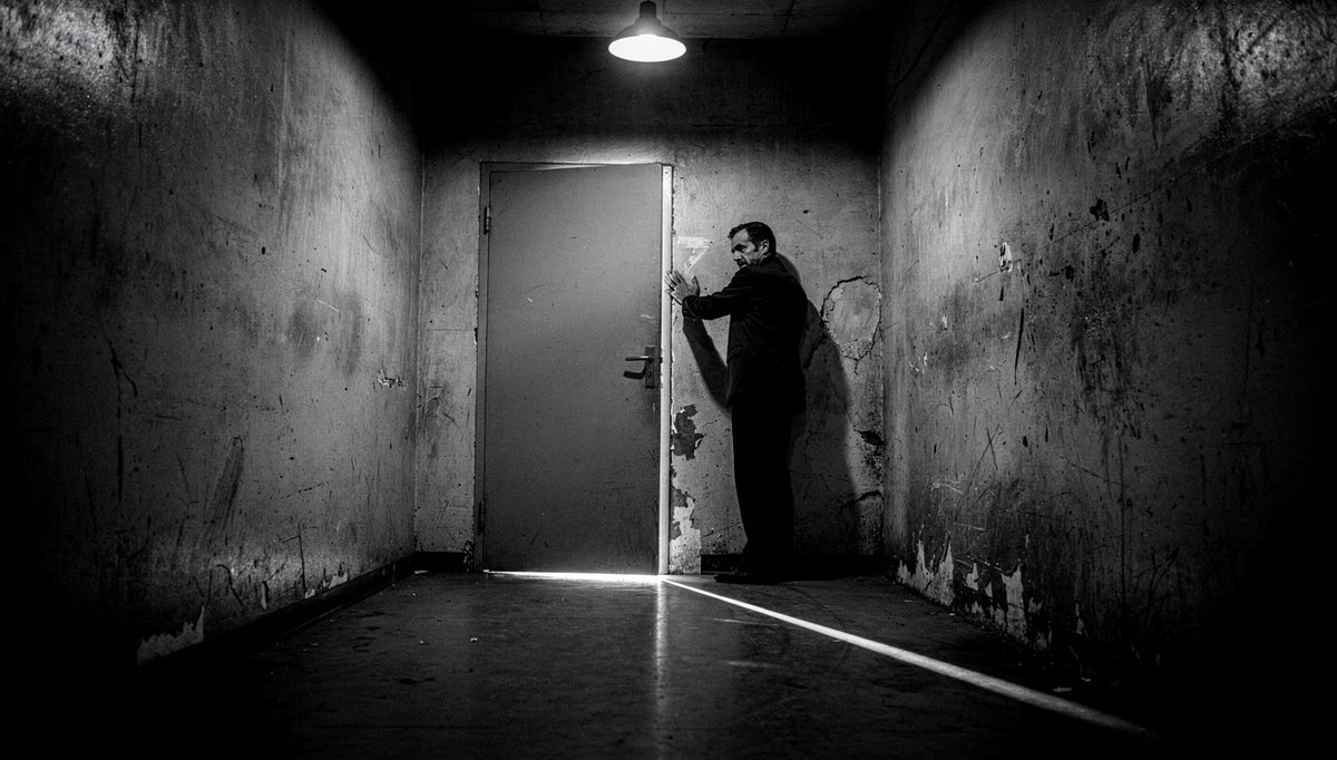 A leader alone in a corridor, illustrating leadership voice failures