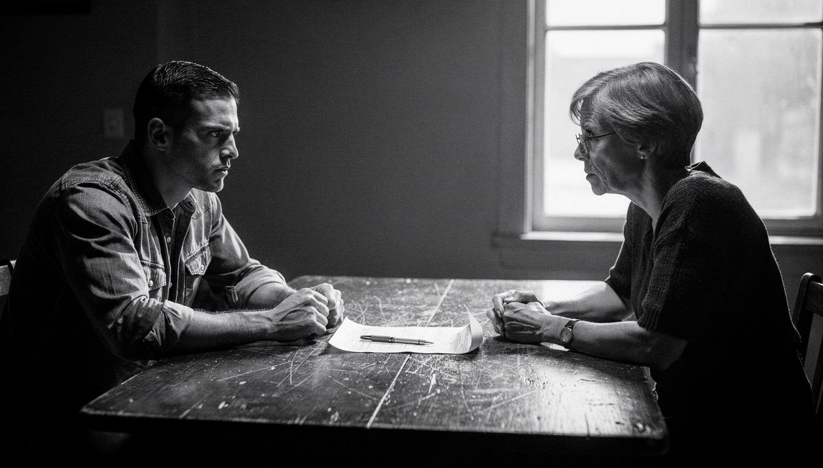 Two people in tense conversation illustrating patient hearing in practice