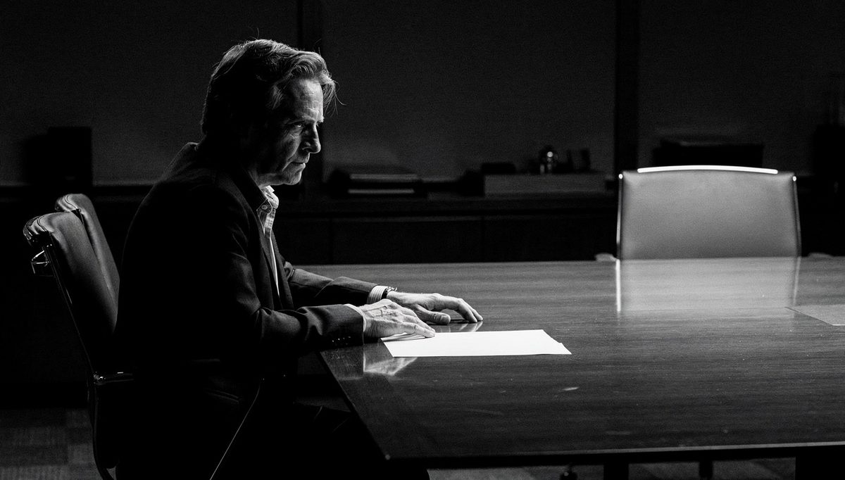 Leader alone at table, avoiding difficult conversations, leadership voice