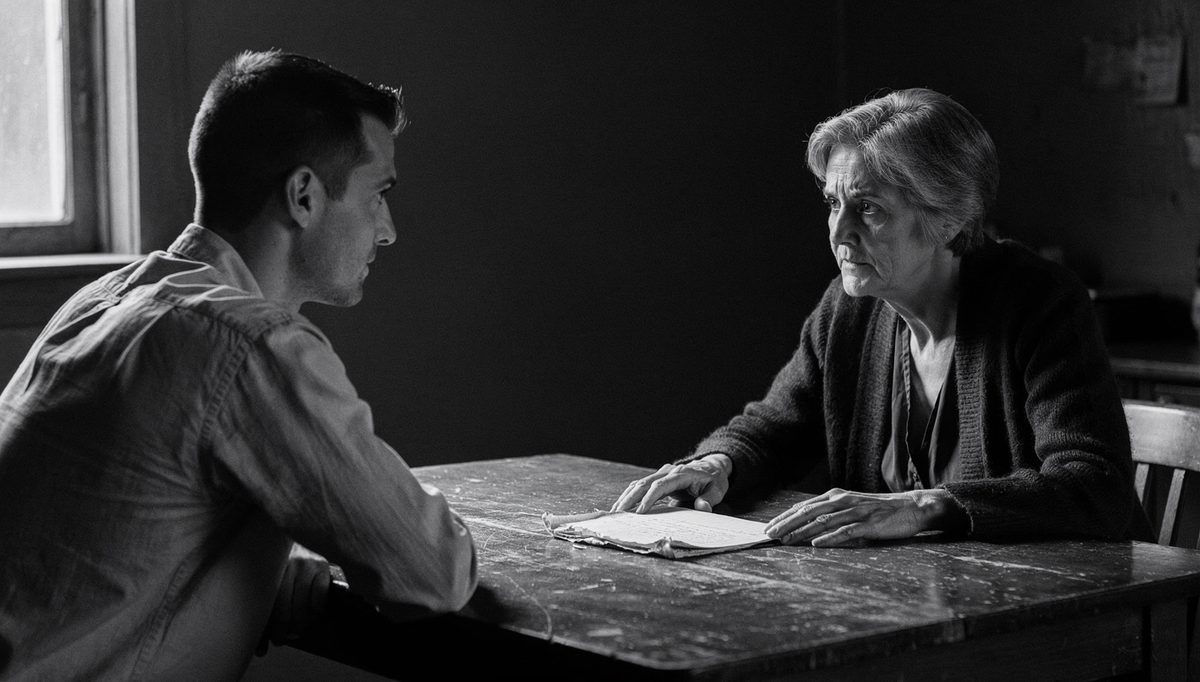 Two people in tense conversation illustrating receiving feedback gracefully