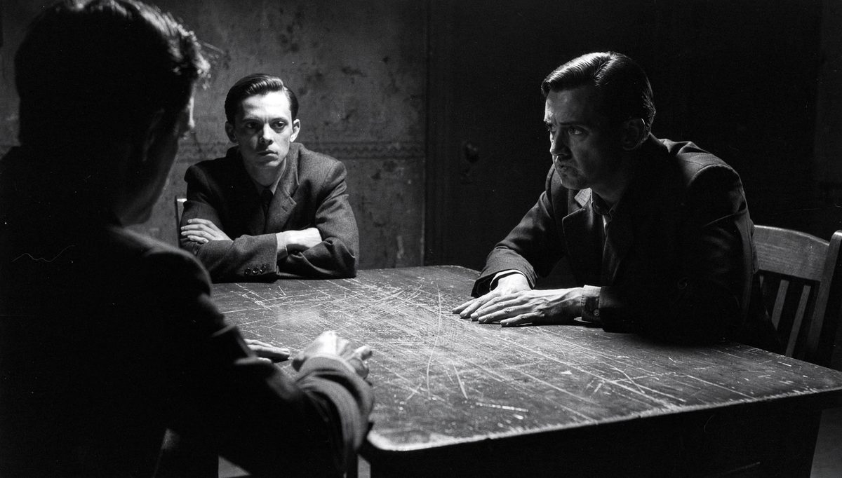 Tense mediation session revealing narcissistic personality patterns in disputants