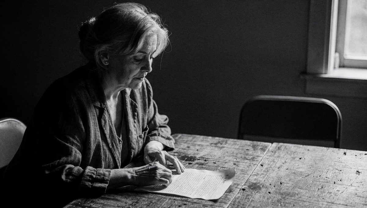 Woman reflecting alone, emotional self-awareness and inner landscape